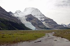 02 Mount Waffl, The Helmet, Mount Robson, Berg Glacier and Berg Lake From Berg Trail Between Robson Pass And Berg Lake